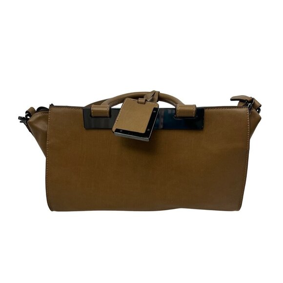 The Limited Handbag Satchel Brown Removable Strap Inner Pockets - Picture 1 of 8